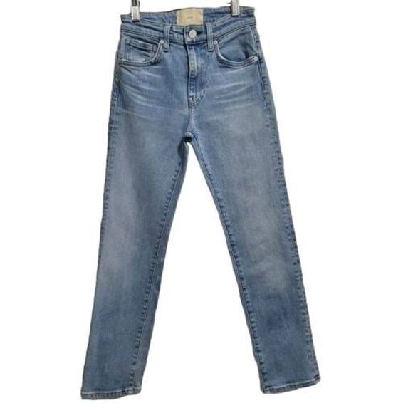 CQY Denim - CQY friends high rise straight leg jean
